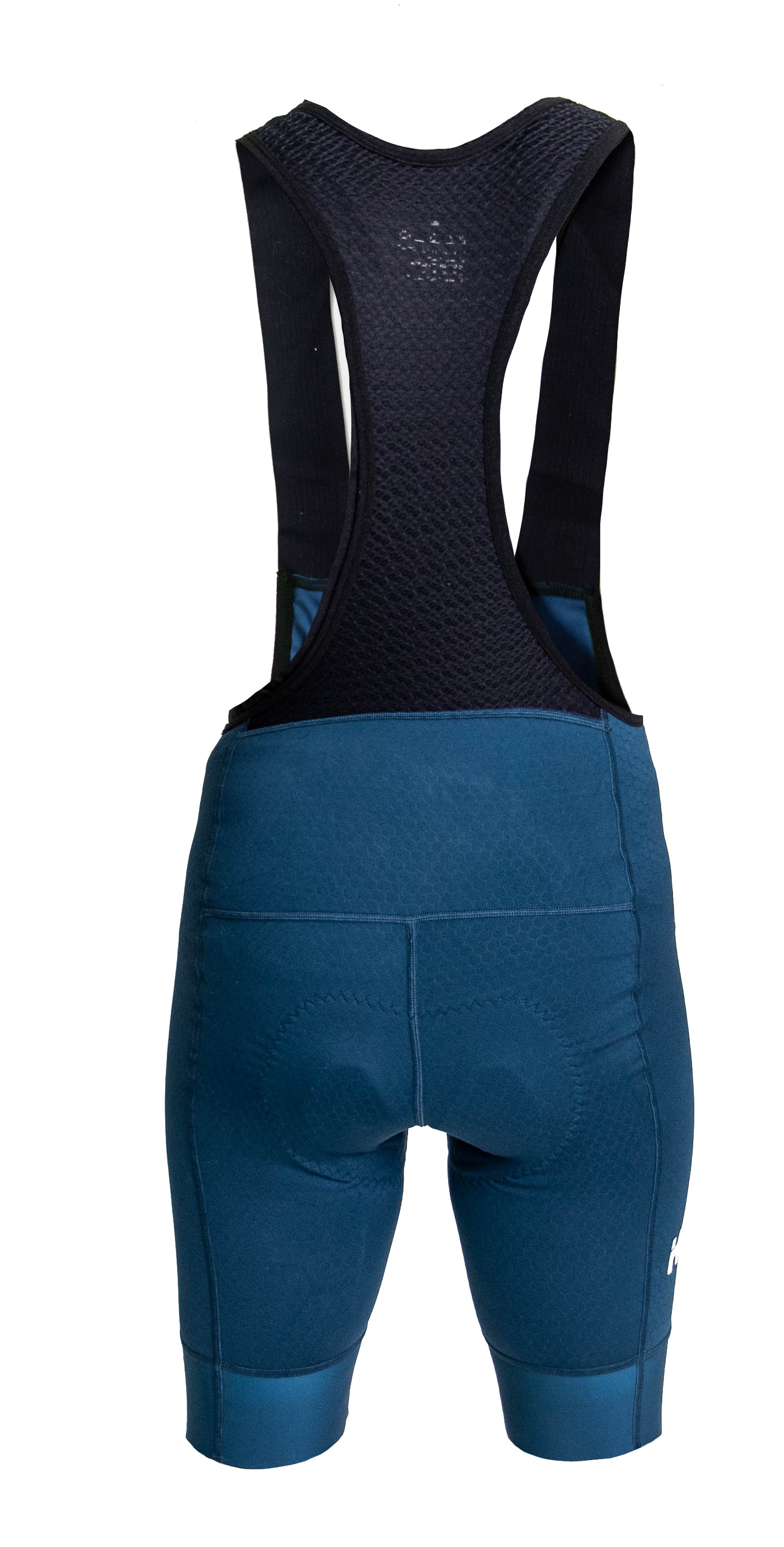 Short Bib Mujer Azul Peacock